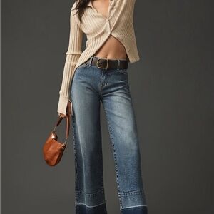 Fidelity Denim Malibu Wide Leg Crop